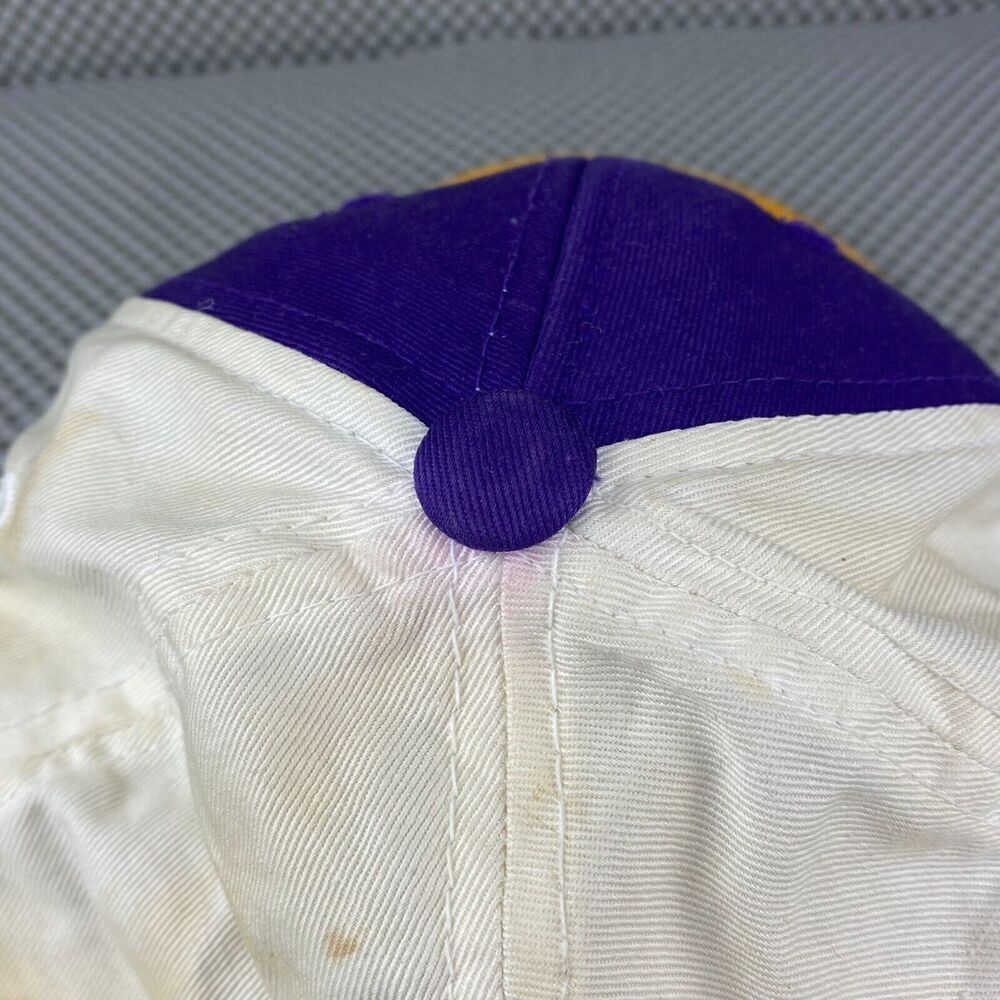 Captivating Headgear LSU Tigers Baseball Hat Cap Mens Purple Yellow One Size - Picture 8 of 9